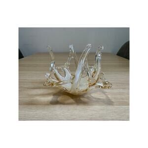 BEAUTIFUL Murano Style Glass Bowl VINTAGE